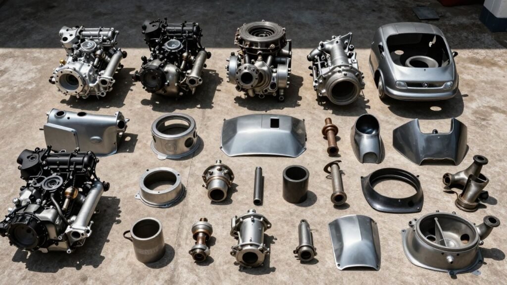 Fiat car parts at Sunshine Coast Wreckers