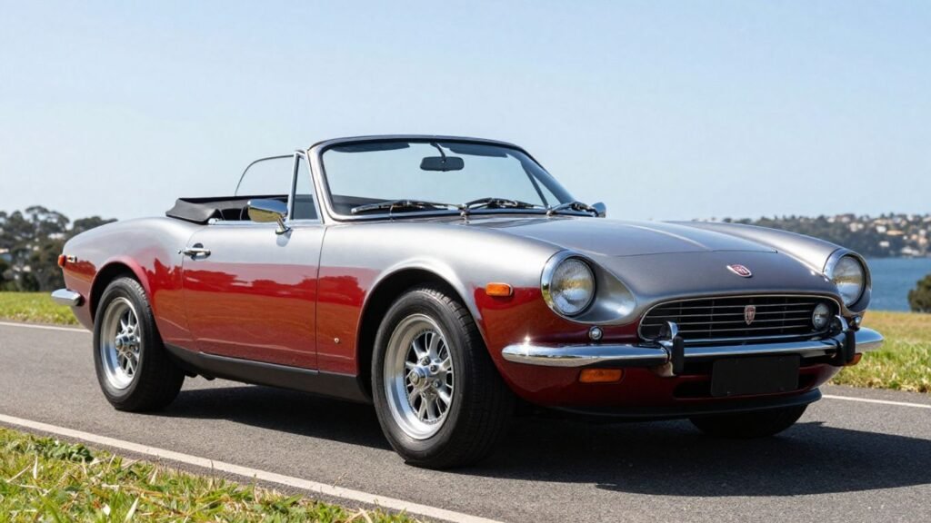 Classic Fiat 124 Spider performance parts in Sydney.