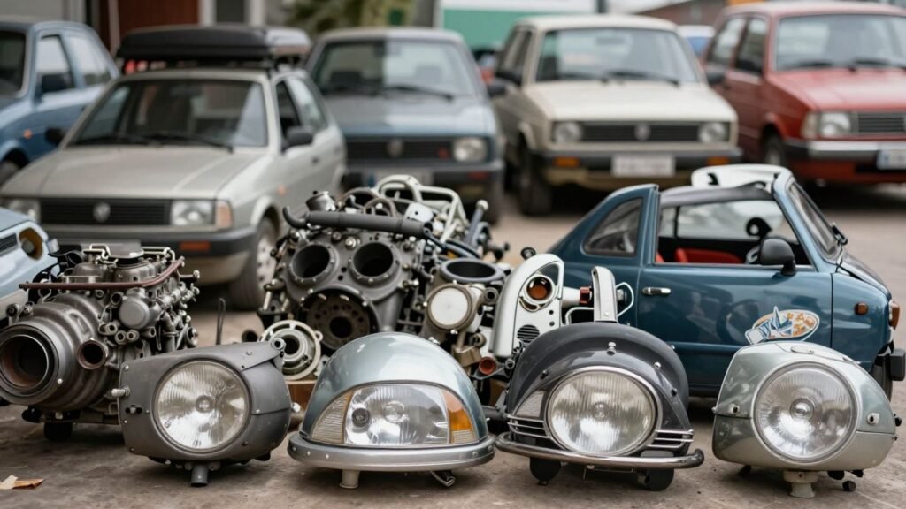 Fiat car parts and wreckers in Campbelltown.
